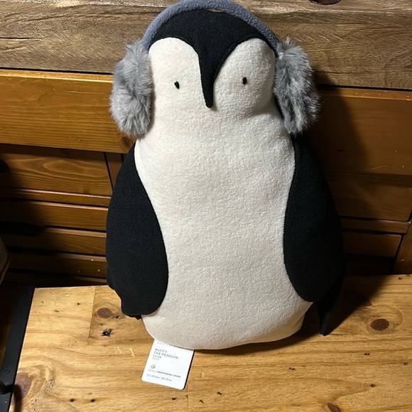 Pottery Barn Other - Pottery Barn Muffy The 🐧 Penguin Pillow BNWT